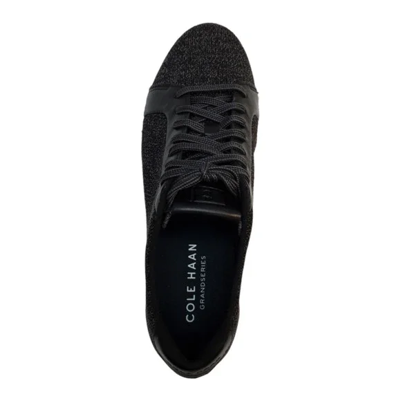 Cole Haan Mens Casual Shoes Grand Series JensenStitchlite Sneakers Bla…